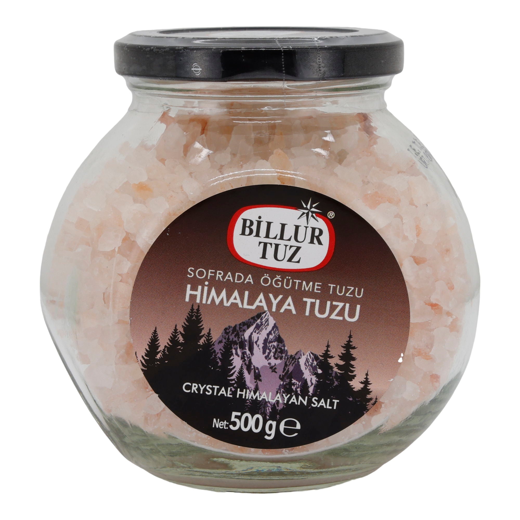 Kristallsalz Himalaya | Natürliches Meersalz | Aus dem Himalaya | 500 g BILLUR TUZ